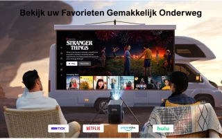 ULTIMEA Smart Beamer Android TV 11.0 Blauw