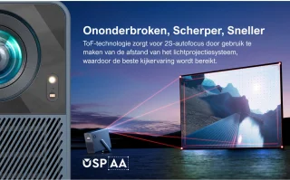 ULTIMEA Smart Beamer Android TV 11.0 Blauw