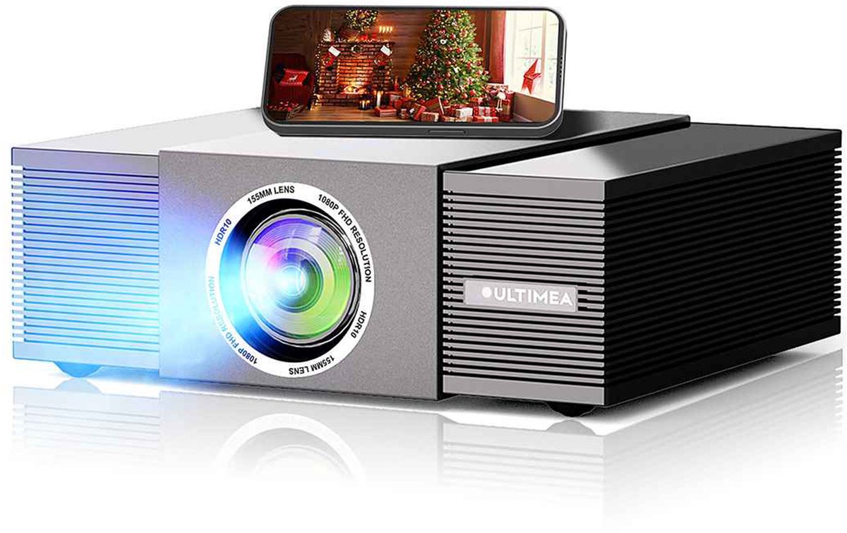 De ULTIMEA Smart Beamer Full HD Projector Zwart in één oogopslag
