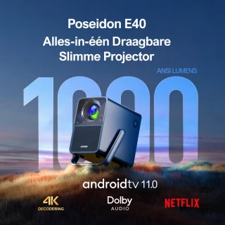 ULTIMEA Smart Projector Android TV 11.0 4K Blauw