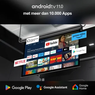 ULTIMEA Smart Projector Android TV 11.0 4K Blauw
