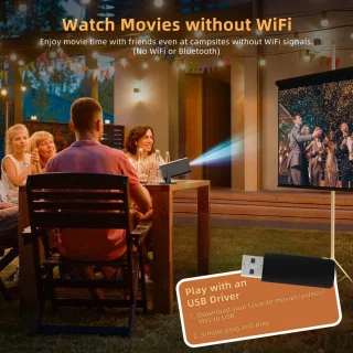 Universeel Mini-projector - Draagbare Projector