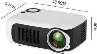 Upgrade Mini Beamer Projector A2000 Wit
