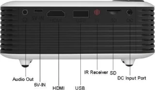 Upgrade Mini Beamer Projector A2000 Wit