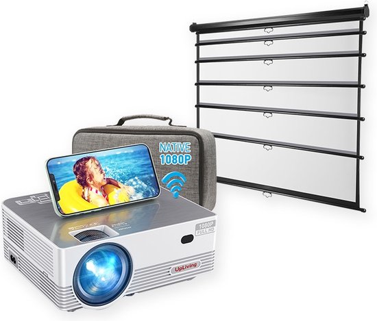 UpLiving LCD Mini Beamer Full HD met 236cm Scherm