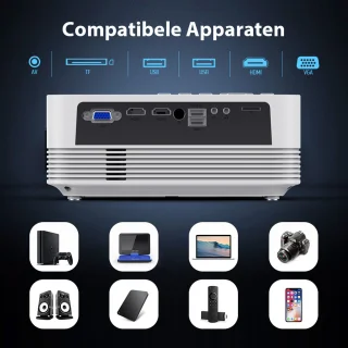 UpLiving LCD Mini Beamer Full HD Pocket Projector