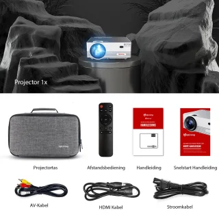 UpLiving LCD Mini Beamer Full HD Pocket Projector