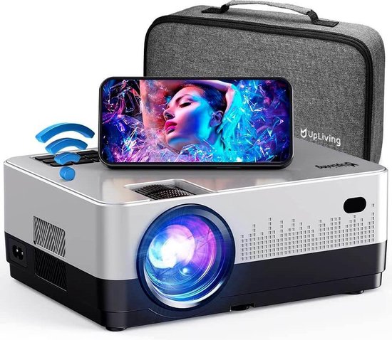 UpLiving LCD Mini Beamer WiFi Bluetooth Full HD