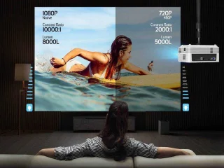 UpLiving® LCD Mini Projector