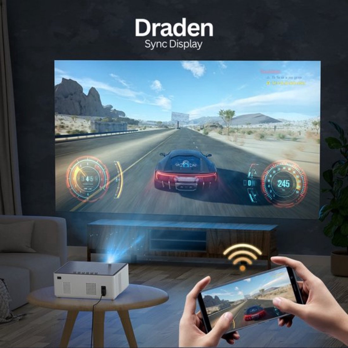 Vankyo Mini Beamer 4K Wifi Android Projector