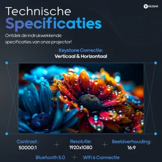 Vendar® YA350 Pro Mini Beamer