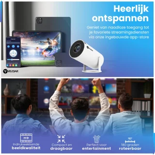 Vendar® YA350 Pro Mini Beamer