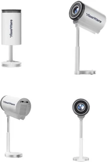 Visioware Mini Beamer 720p HD Projector WiFi 6 Bluetooth 5.0
