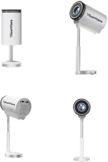 Visioware Mini Beamer 720p HD Projector WiFi 6 Bluetooth 5.0