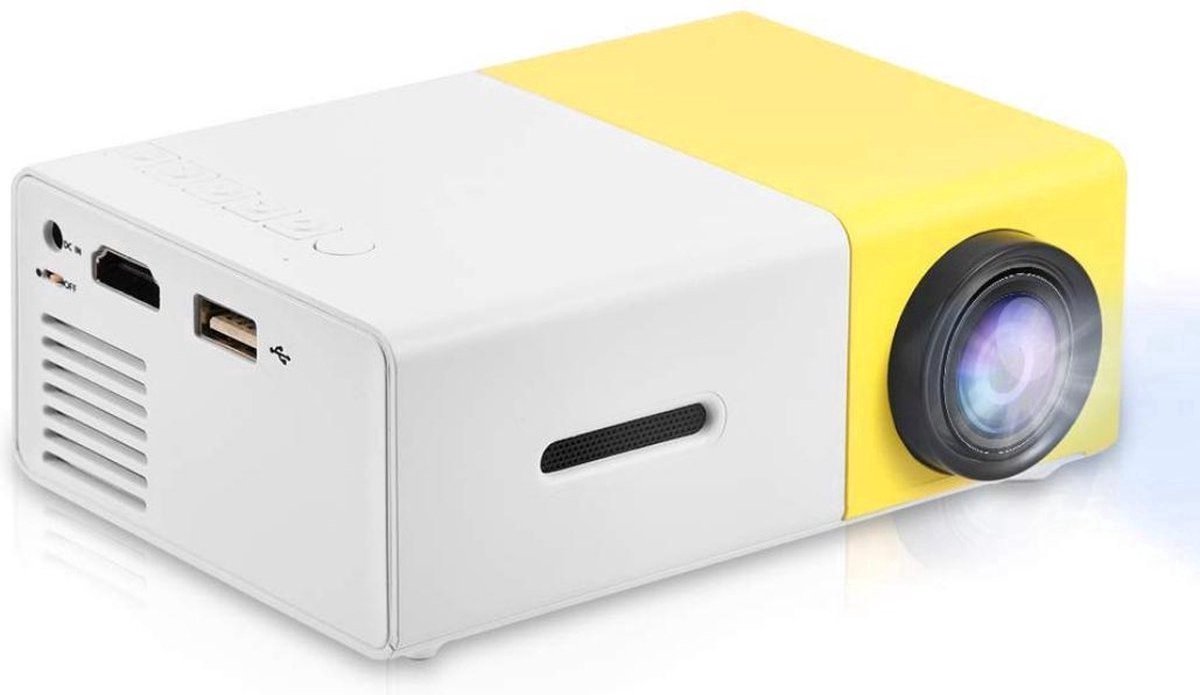 Vitafa Mini Beamer Pocket Projector Blauw met Tas