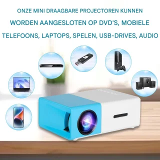 Vitdipy Mini Beamer - Blauw
