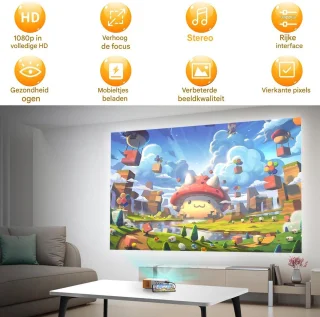 Vitdipy Mini Projector