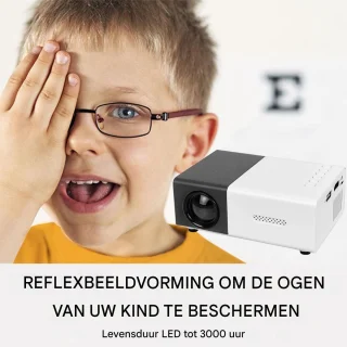 Vitdipy Mini Projector Zwart