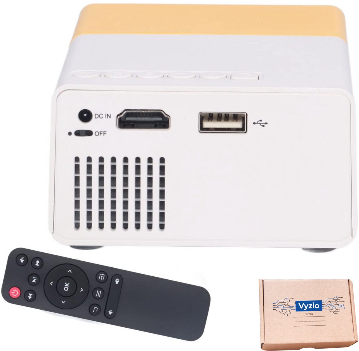 Wat vinden we goed aan de Vyzio Mini LED Projector GOLDICAST