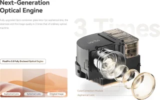 WANBO DaVinci 1 Pro 4K LCD Projector Zilver