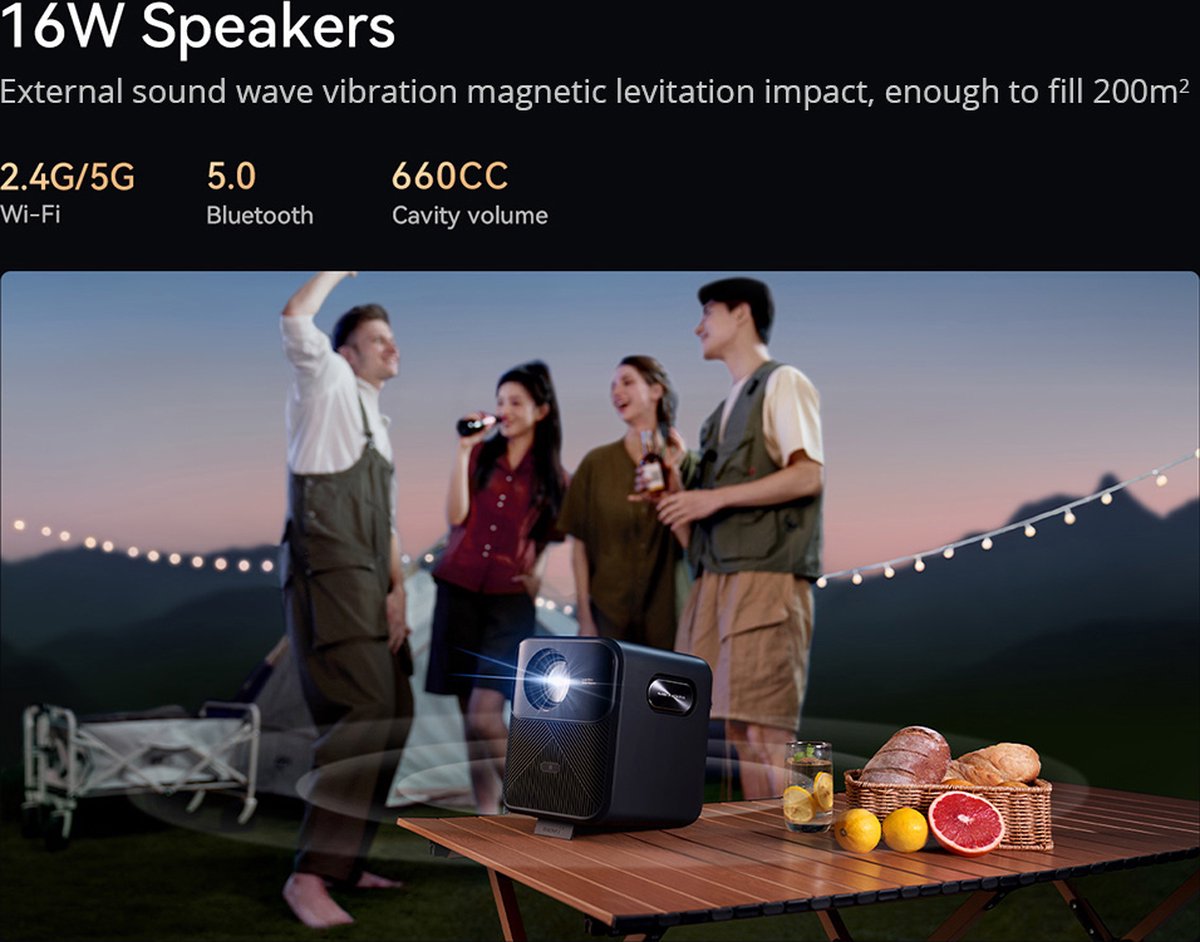 Wanbo Mozart 1 Pro Android TV Projector