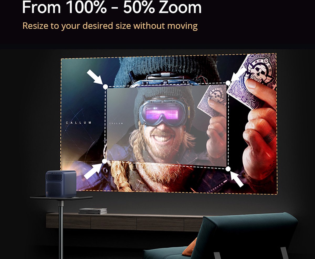 Wanbo Mozart 1 Pro Android TV Projector