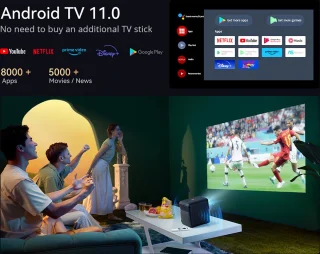 Wanbo Mozart 1 Pro Android TV Projector