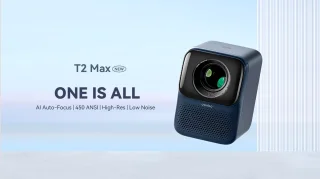 Wanbo T2 Max LCD-projector Blauw