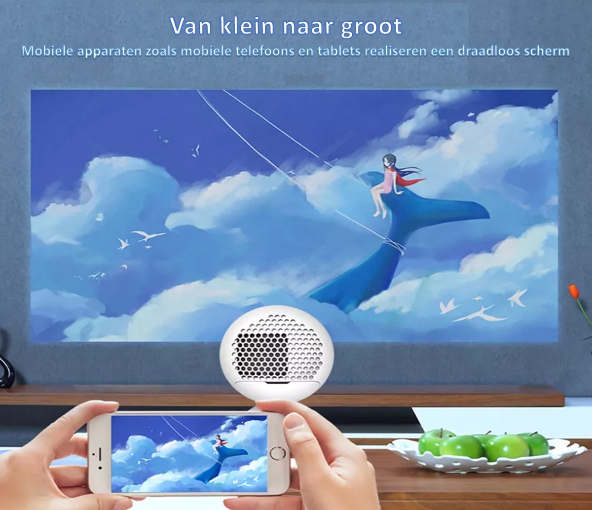Welley Mini Beamer Projector