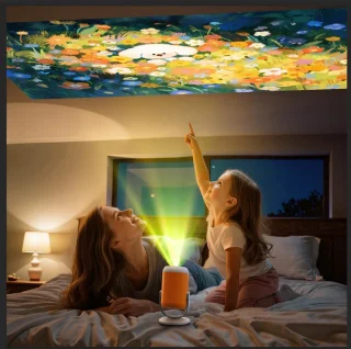 White-Label® Mini Beamer Projector