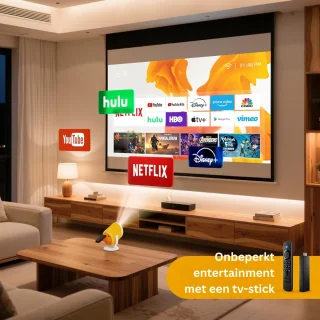 White-Label® Mini Beamer Projector