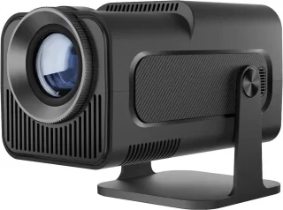 Whoopr Mini Projector 4K Ultra HD Zwart