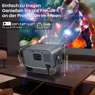 X2 Draagbare LCD-projector
