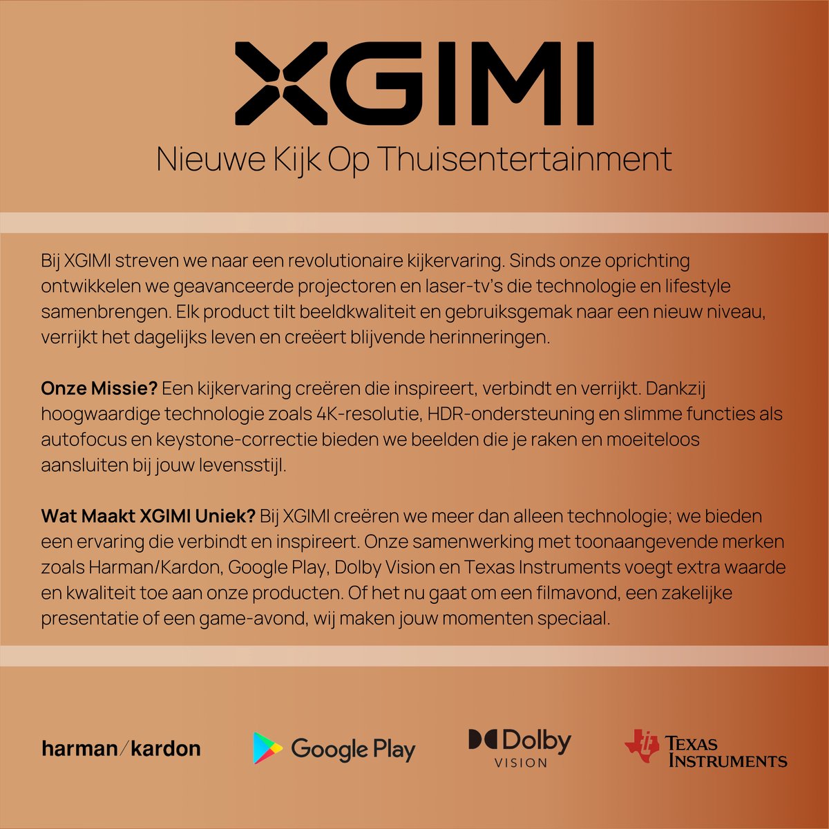 XGIMI Elfin Flip Smart-projector 1080P FHD