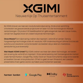 XGIMI Elfin Flip Smart-projector 1080P FHD