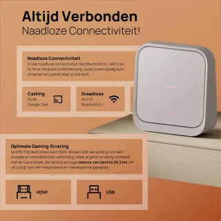 XGIMI Elfin Flip Smart-projector 1080P FHD