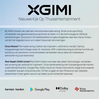 XGIMI Halo+ (GTV) draagbare projector