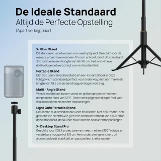 XGIMI Halo+ GTV Draagbare Smart-projector