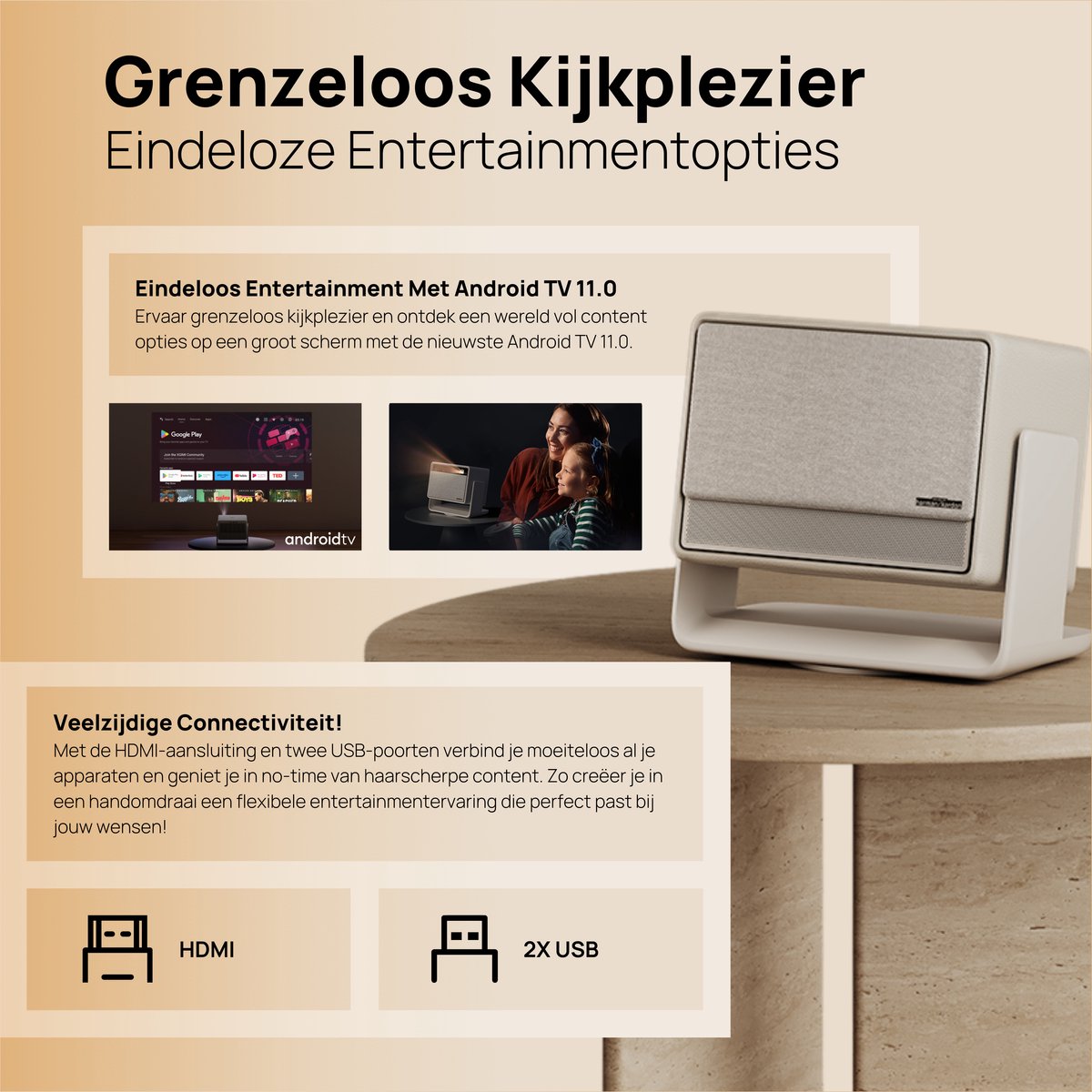 XGIMI Horizon S Max 4K Smart Projector