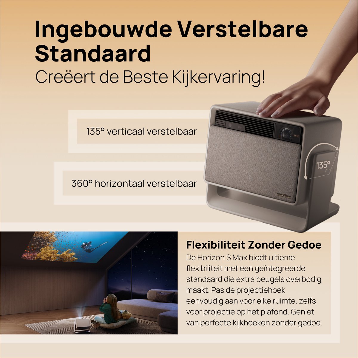 XGIMI Horizon S Max 4K Smart Projector