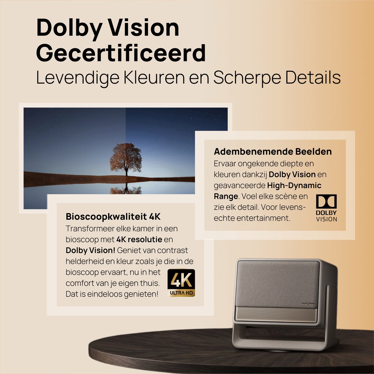 XGIMI Horizon S Max 4K Smart Projector