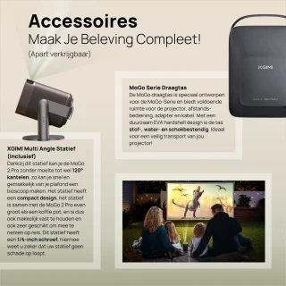 XGIMI MoGo 2 (GTV) Pro Draagbare projector
