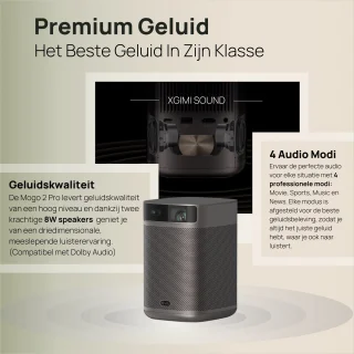 Wat vinden we goed aan de XGIMI MoGo 2 Pro - Draagbare projector