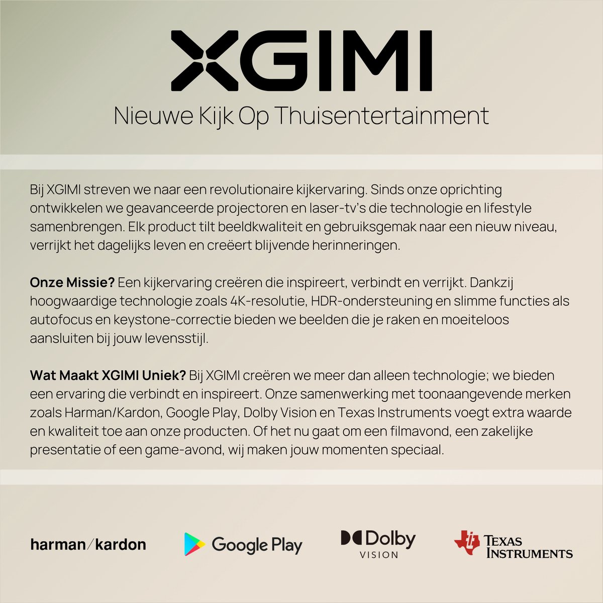 XGIMI MoGo 2 Pro Draagbare Smart-projector