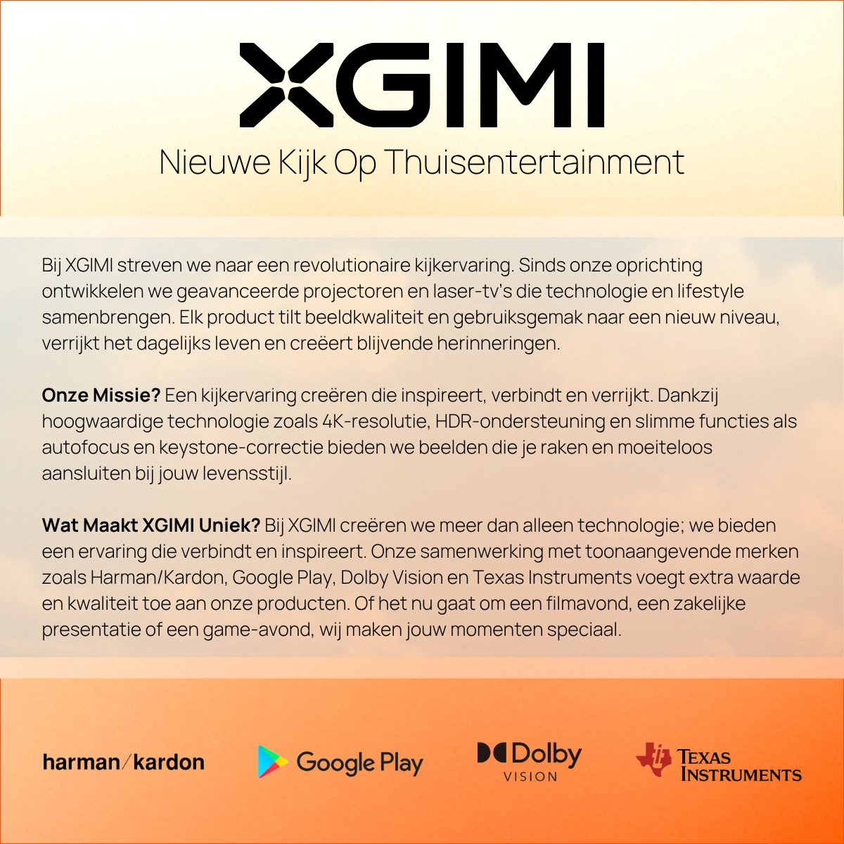XGIMI MoGo 4 Draagbare Beamer Zilver