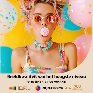 Wat vinden we goed aan de XGODY Smart Mini Beamer Full HD