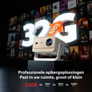 XGODY Smart Mini Beamer Full HD