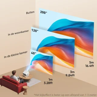 XGODY Smart Mini Beamer Full HD