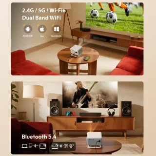 XGODY Smart Mini Beamer Full HD
