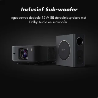 Yaber K3 Pro Full HD Beamer met JBL Sound en Google TV